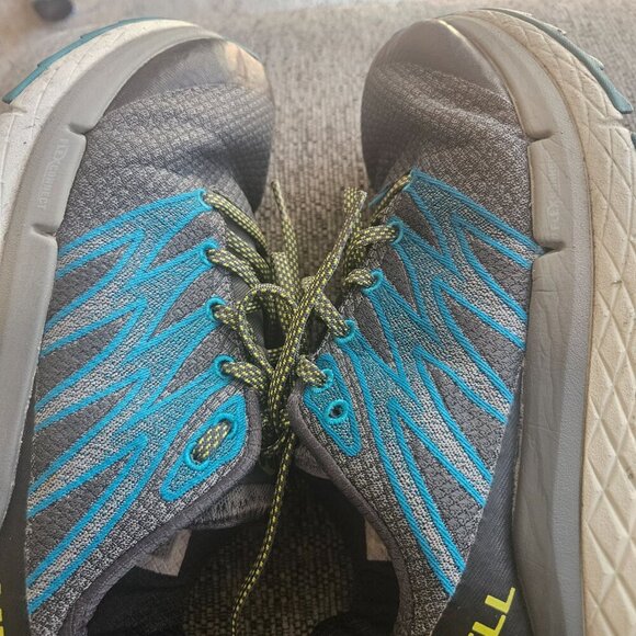 Merrell Vibram Grey Blue Running Gym Outdoor workout Hiking sneakers shoes 8.5 - Picture 3 of 12